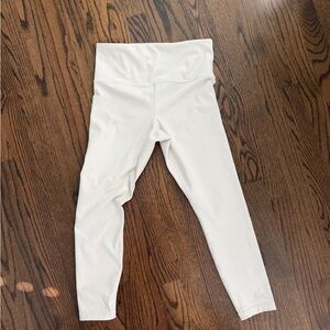 Athleta women’s Leggings small ivory
